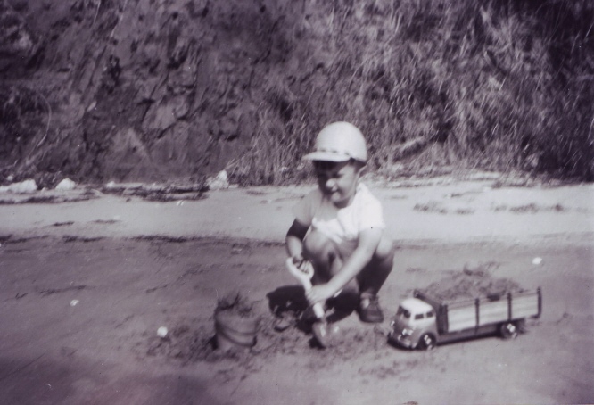 En Río Sandeo, anos 50