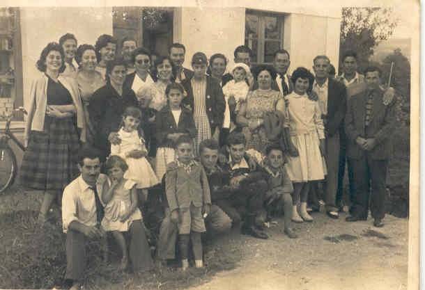 Familia nas Pezoas ano 1957