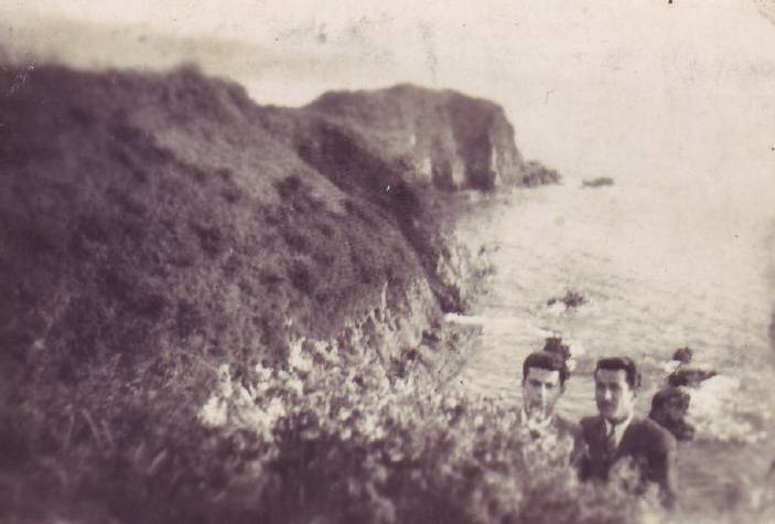 Ao fondo o Mourón, 1945