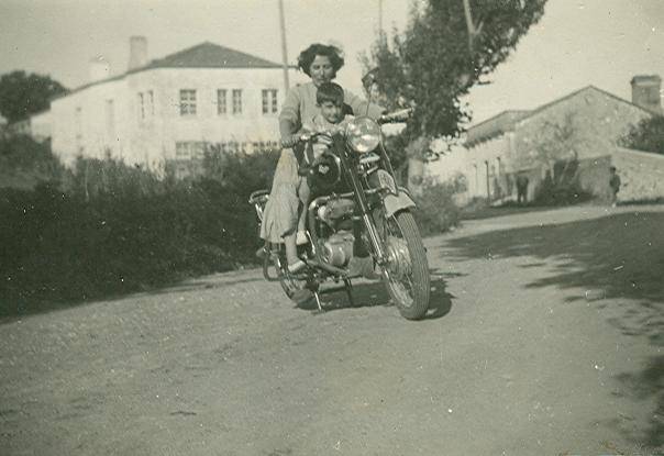 Genoveva Pena con Carlos Yáñez