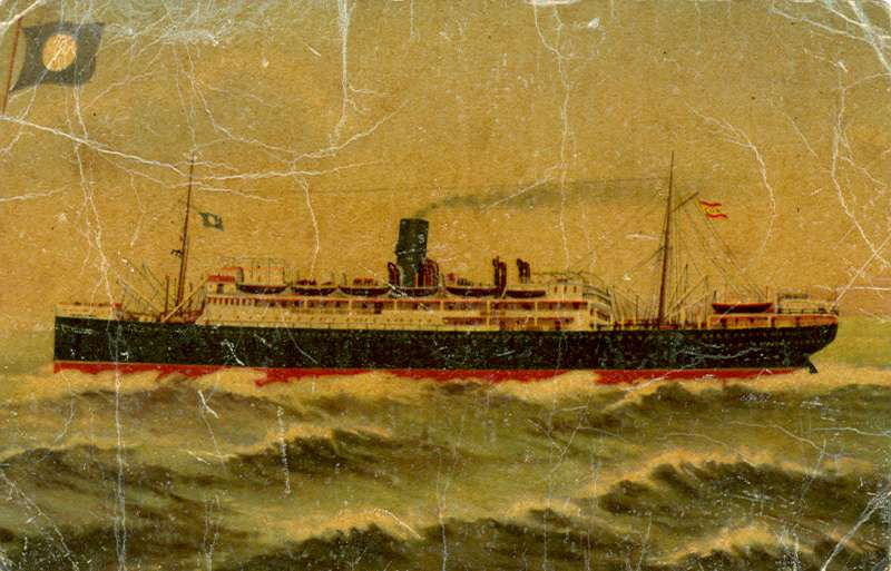 Os barcos da emigración: MarquesDeComillas (1)