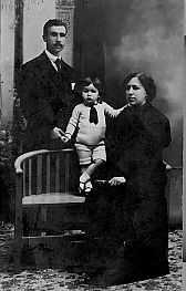 Benito Rojo, Albina Vilar e Daniel Rojo Vilar