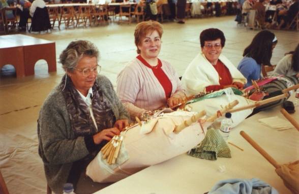 Palilleiras de Caamouco en San Valentín 1