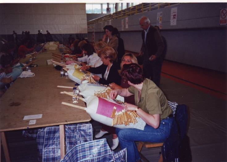 Palilleiras de Caamouco en San Valentín