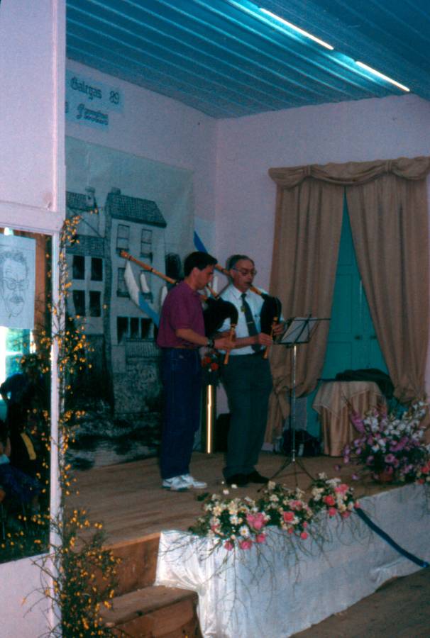 O concerto de gaitas