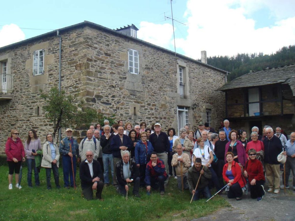 Diante da casa de Cantiz