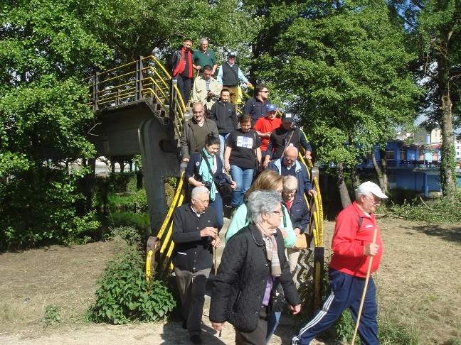 VII Encontro De Asociacions SARRIA Roteiro Pola Foz Das Aceas 06