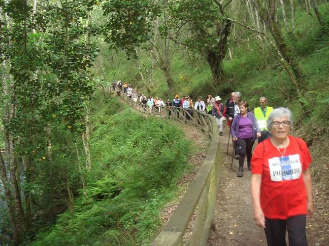 VII Encontro De Asociacions SARRIA Roteiro Pola Foz Das Aceas 16