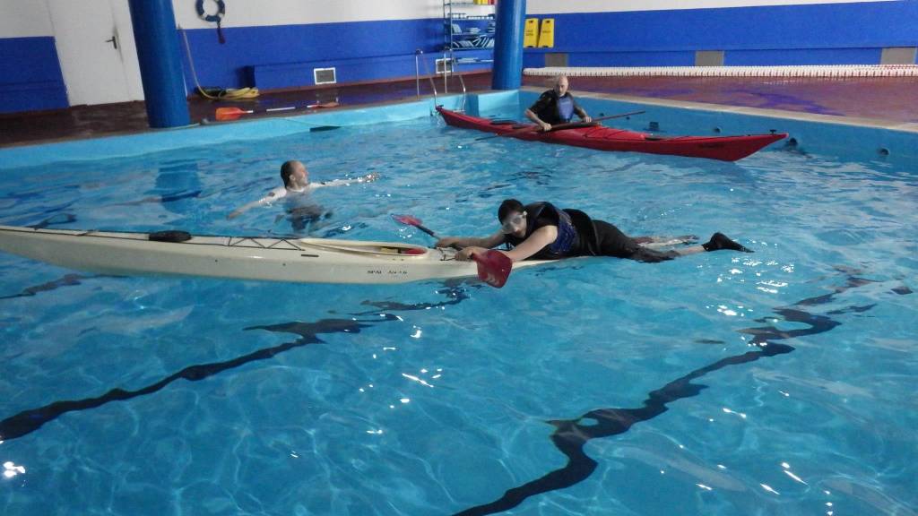 Sesion Kaiak Piscina 14