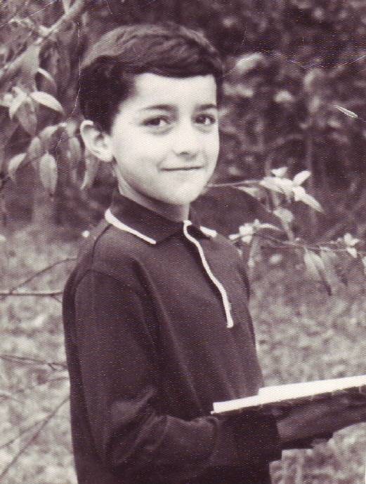 Na horta da escola, 1969