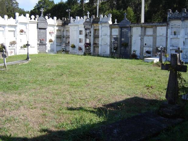 Cemiterio vello de Caamouco. Lugar da fosa común.