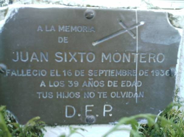 Cemiterio de Serantes. Detalle da fosa común