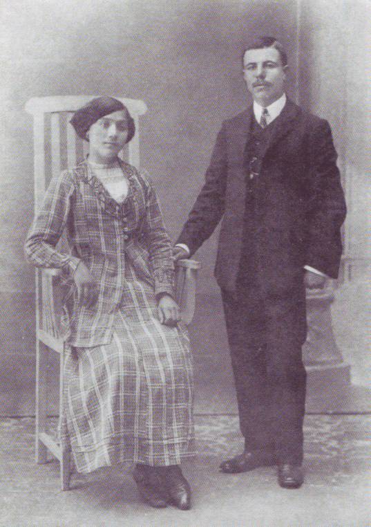 Julio Fernández e a súa dona María Dopico