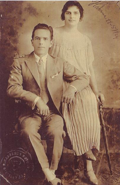 Francisco Bonome e Marina Permuy Vilar, 1924