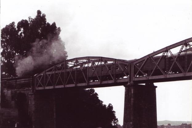 Pontedeume. Aqueles vellos trenes.