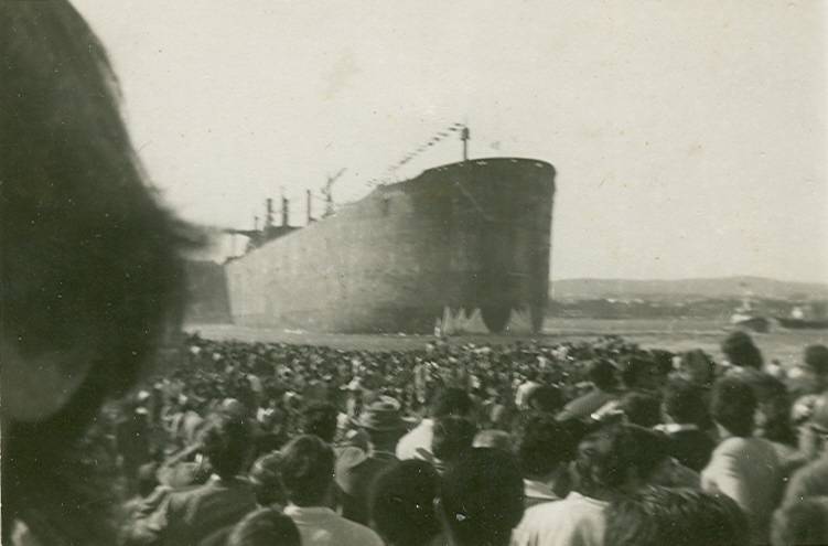 Fene. Botadura en Astano