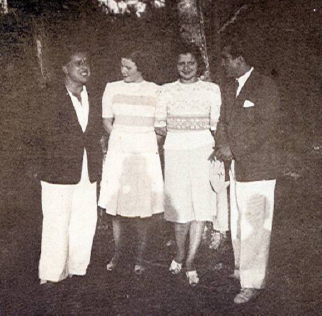 Grupo amigos, anos 40