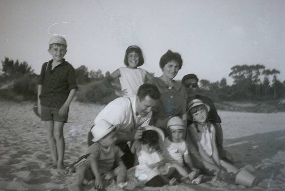 Un día de praia en Seselle, 1964 (2)