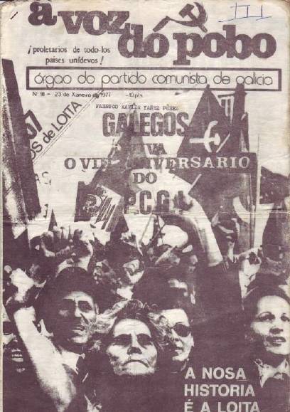 A Voz do Pobo (Órgao do Partido Comunista de Galicia)