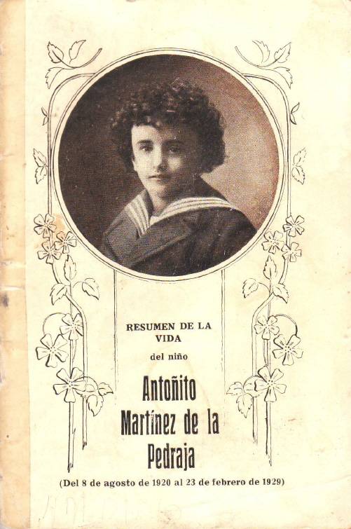 Resumen de la vida de  Antoñito
