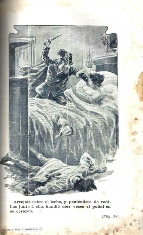 Fotograma da obra "La Hija del Cardenal"