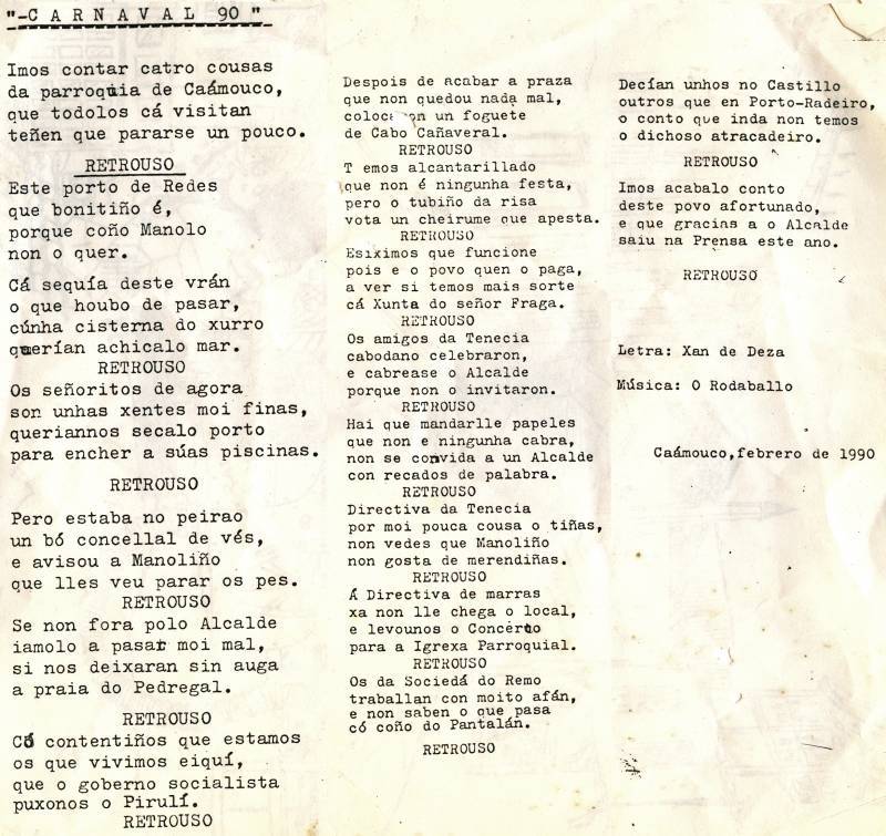 Da comparsa do Carnaval 1990 (3)