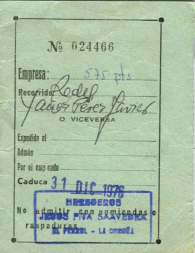 Bono-bus "Luis Vives"