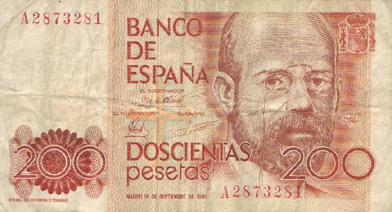 Doscientas Pesetas, 1980
