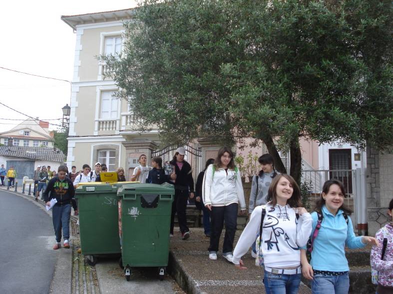 Excursión do IES As Telleiras de Narón, xuño 2008