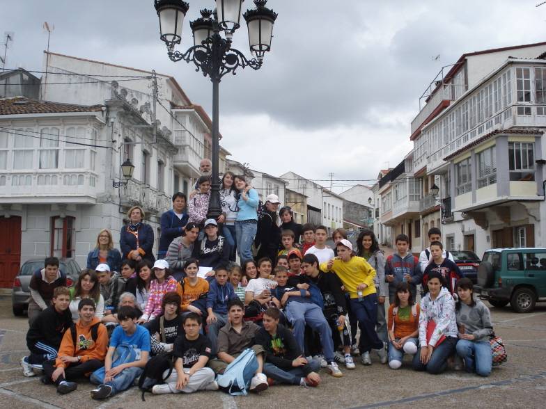 Excursión do IES As Telleiras de Narón, xuño 2008