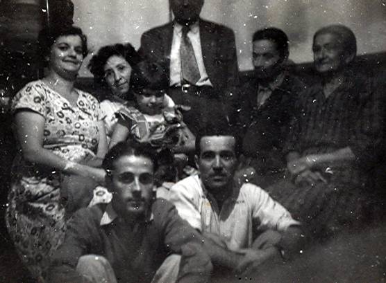 Ben Cho Sey na casa de Concha, 1953