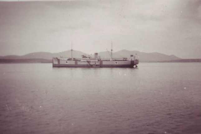 II Guerra Mundial. Buque Hospital