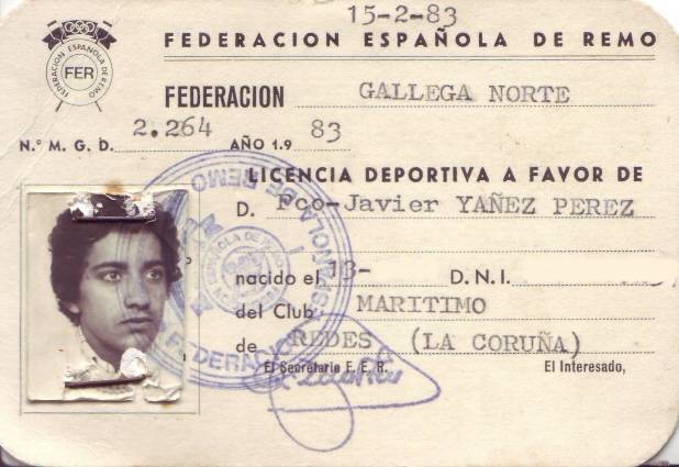 Marítimo de Redes. Licencia 1983.
