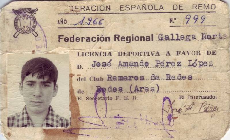 Marítimo de Redes. Licencia 1966.