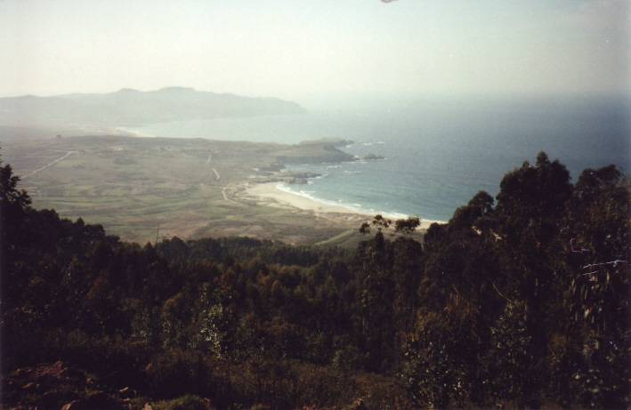 Ferrol. Praia de Ponzos e Santa Comba