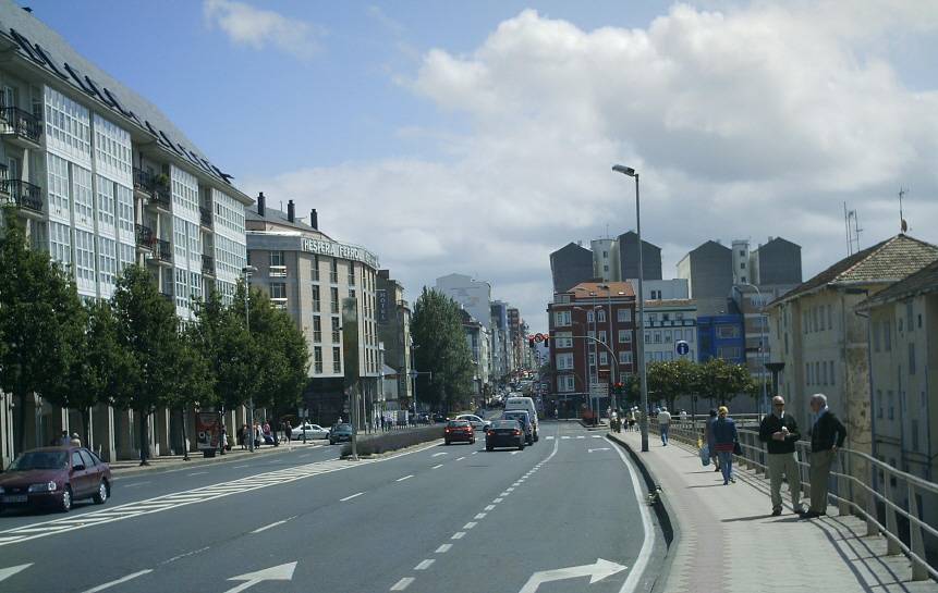 Ferrol. Estrada de Castela
