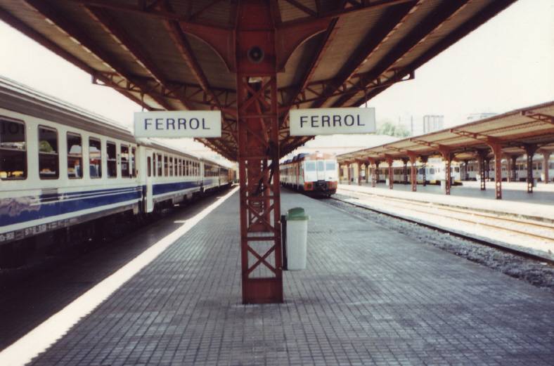Ferrol. Estación ferrocarril