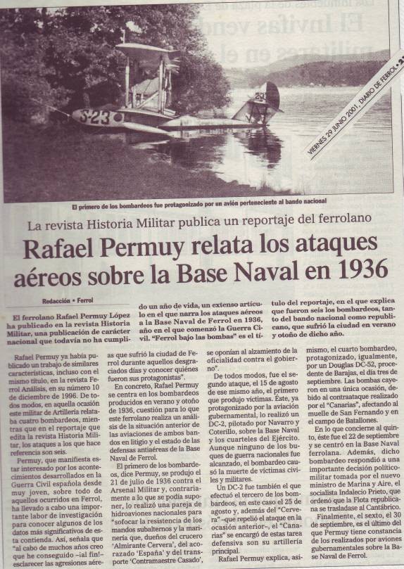 A Base Naval bombardeada