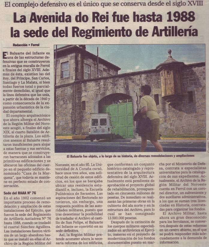 Reximento de Artilleiría