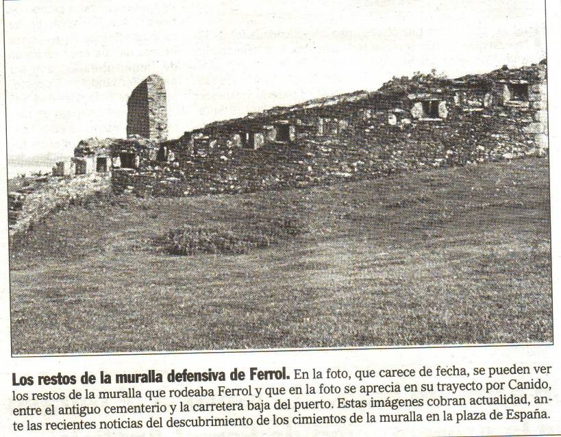 As murallas de Ferrol