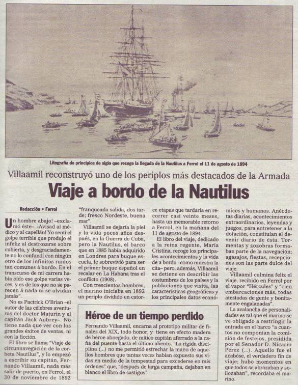 Viaxe a bordo da Nautilus