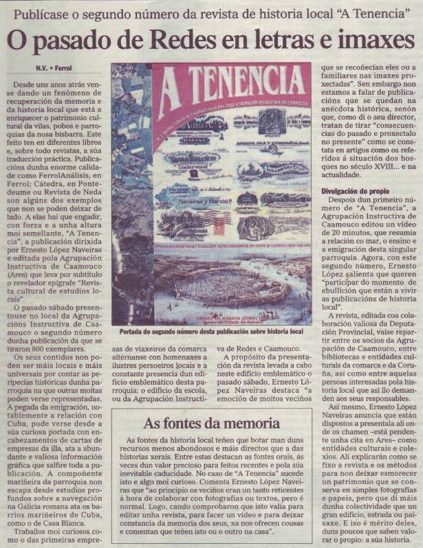 A Tenencia, nº2 (2002)