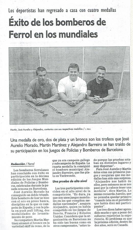 Martín Martínez, bronce nos mundiais de 2003