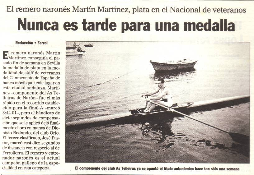 Martín Martínez, Subcampión de España 2003