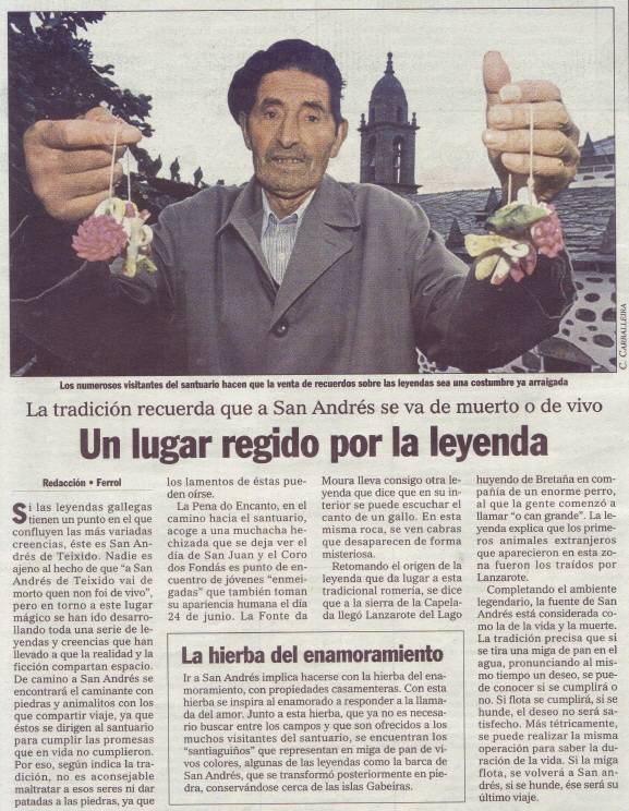 A tradición de San Andrés