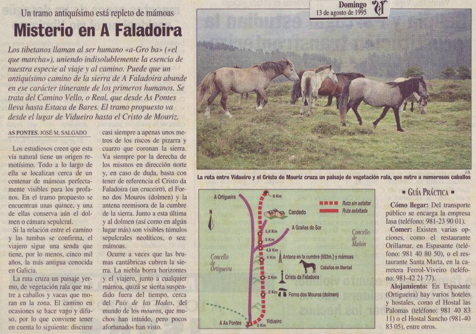 O misterio da Faladoira