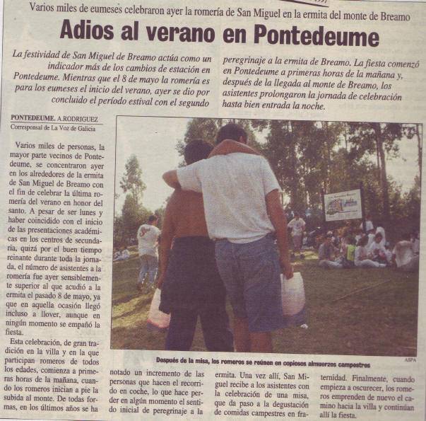 Romaría de San Miguel