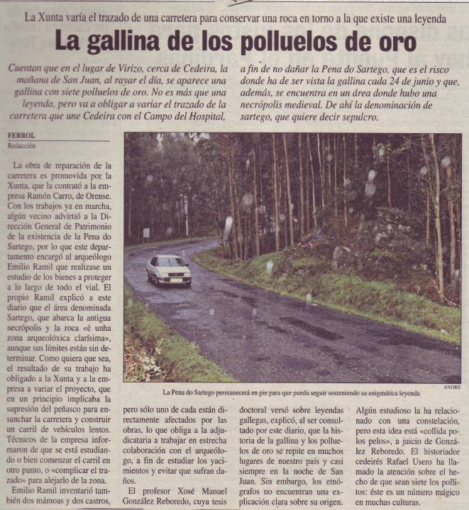 A Galiña dos pitos de ouro