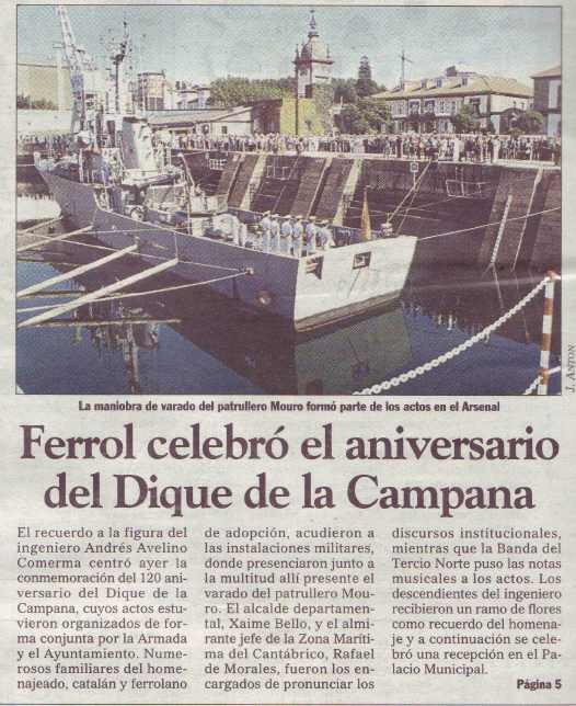 Aniversario do Dique da Campana