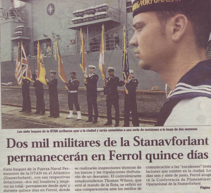 A Stanavforlant en Ferrol